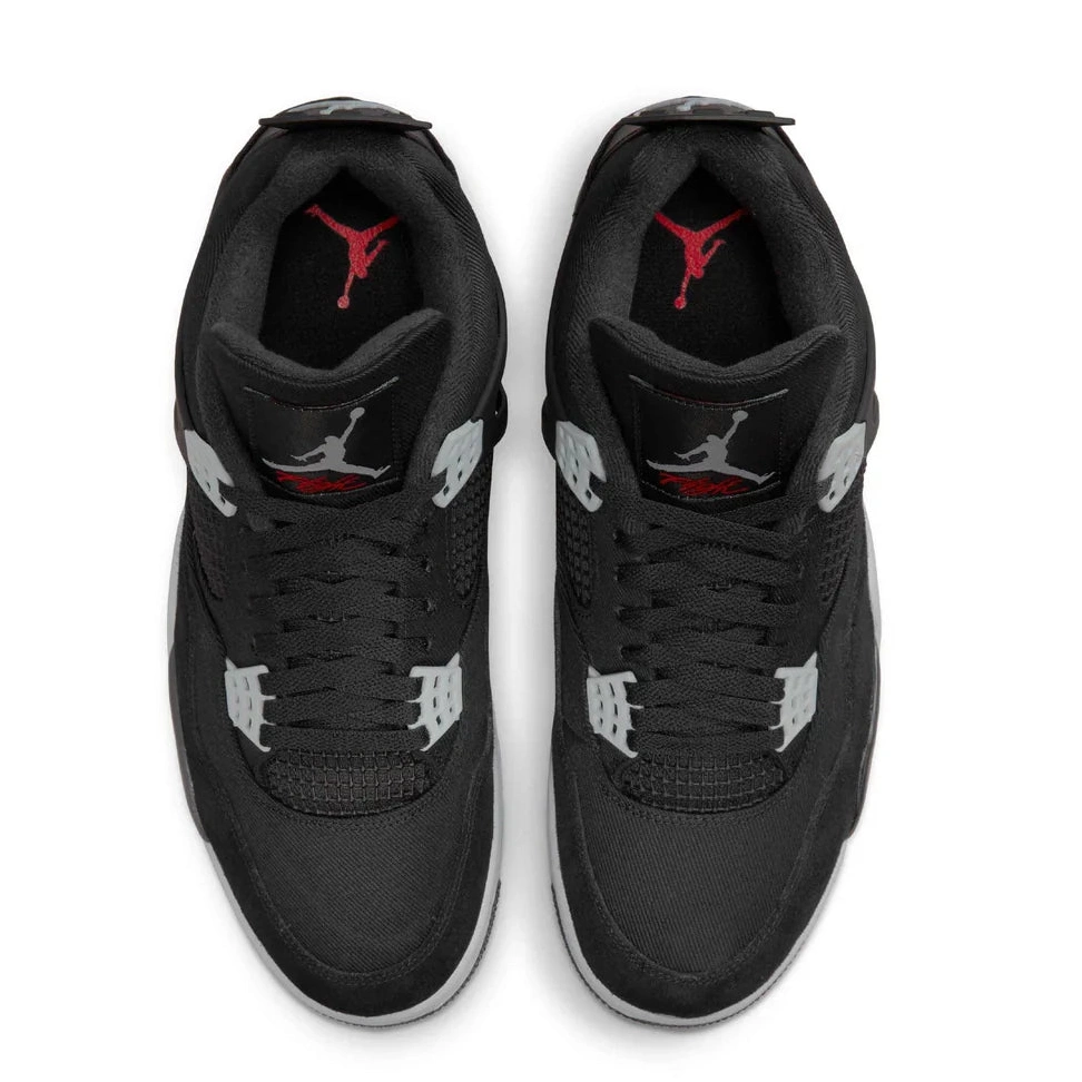 Retro Jordan Air SE Black 4 Canvas 0717